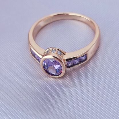 Imagen de Anillo Lila Celestial Talla 9